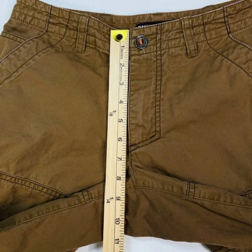 5.11 Tactical Series Men Brown Cotton Canvas Cargo Shorts Size 30 Coyote Utility